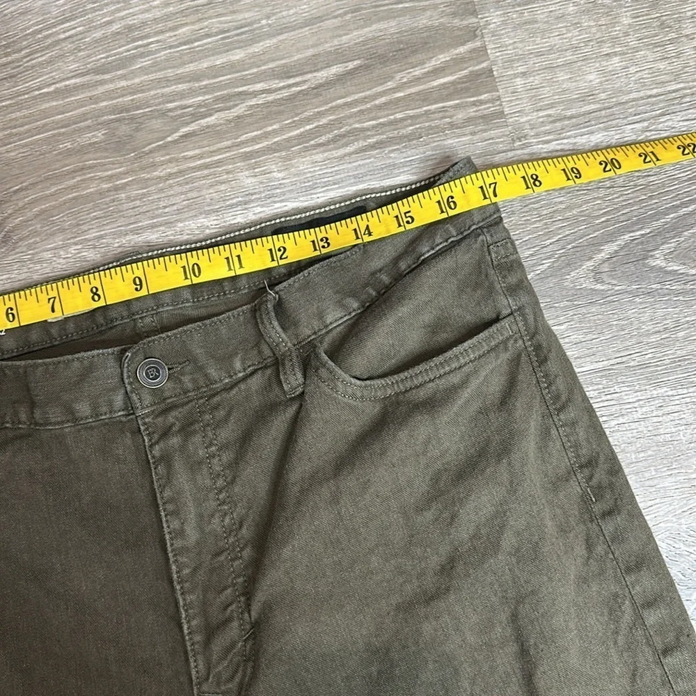 Banana Republic Men’s Slim Linen-Cotton Traveler Pants Brown Sz 34x32